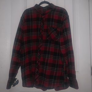Adult Mens Vans Cotton Flannel 2XL